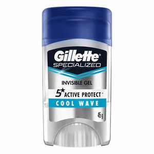 Desodorante Antitranspirante Gillette Specialized Cool Wave Invisible Gel 45 G