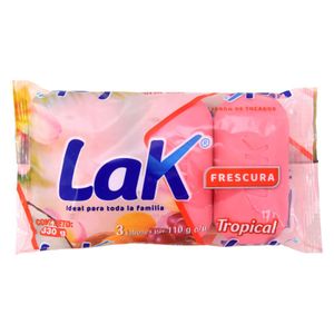 JAB LAK TROPICAL 110g X3un