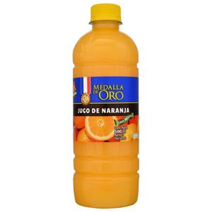 JUG NARANJA MEDALLA ORO 500 ml