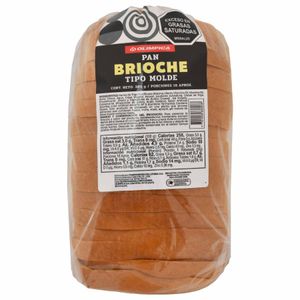 PAN BRIOCHE TIPO MOLDE OLIMPICA 380g