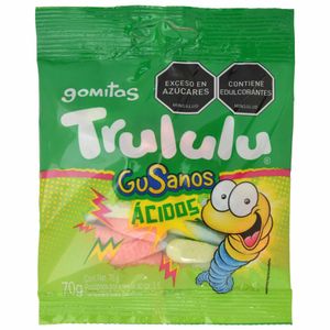 GOMAS TRULULU GUSANO FRUTAL 70G