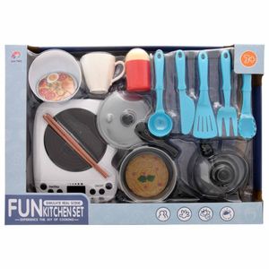 Set Estufa Novum Inducción Utensilios