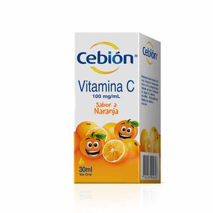 Cebión Gotas de Vitamina C sabor a Naranja con 30ml
