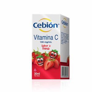 Cebión Gotas de Vitamina C sabor a Fresa con 30ml