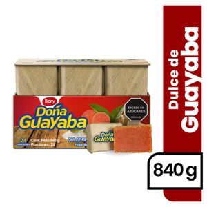 Dulce Doña Guayaba 840 G X24 Unds