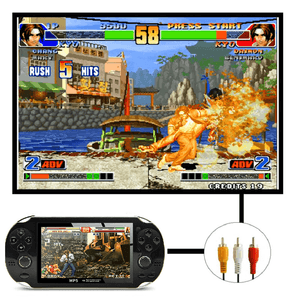 Consola Portátil Emulador De Juegos PSP X7 Multi-funcion MP5-Negro