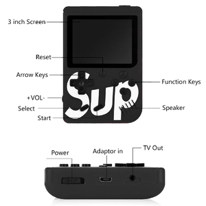Consola de Video juegos Portátil Gameboy Sup 400 en 1