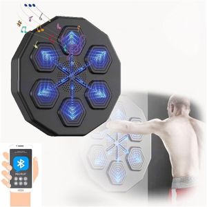Maquina De Boxeo Musica Bluetooth Inteligente Con Guantes