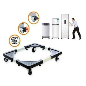 Base Soporte Ajustable Para Lavadoras Neveras Ruedas Moviles