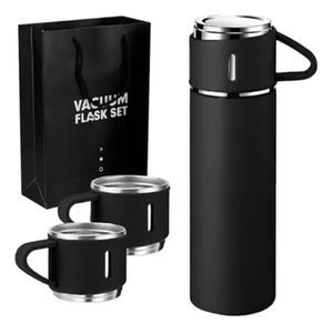 Termo Portatil En Acero Inoxidable Con Tazas Obsequio