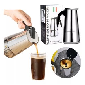 Cafetera Express En Acero Inoxidable 6 Tazas
