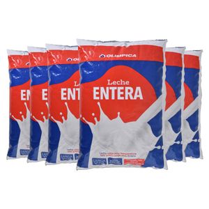 Leche Olimpica Uht Entera 800 Ml X6 Unds