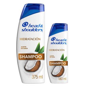 Shampoo Head & Shoulders Coco Hidrat 375 Ml + Shampoo 180 Ml