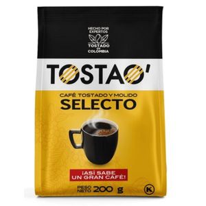 CAFE TOSTAO SELECTO 200 G