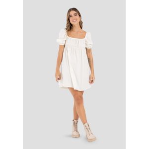 Vestido Corto Mujer Marfil Rutta 104056