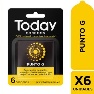 Today Condoms Punto G x6 und