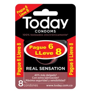 TODAY REAL SENSATION PAGUE 6 LLEVE 8 OFERTA