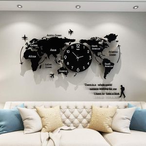 Reloj De Pared Para El Hogar Decorativo En Acrilico