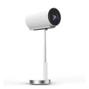 Mini Proyector Hd Con Soporte Ajustable Bluetooth Wifi Blanco