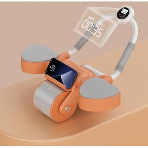Rueda Abdominal 2 En 1 Con Rodillo De Ejercicio De Apoyo