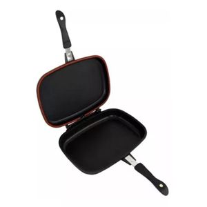 Sarten Doble Parrilla 32Cm Antiadherente