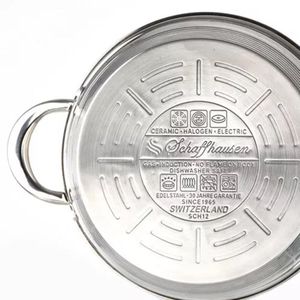 Batería Cocina Ollas Acero Inoxidable 12 Piezas