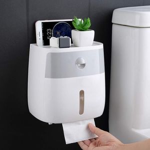 Dispensador De Papel Para Baño Con Adhesivos