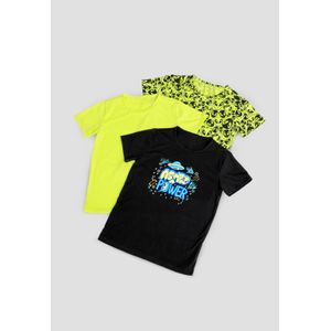 Camiseta Paq X3 Infantil Masculino Multicolor Mp 104408