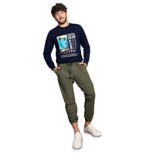 Pantalon Para Hombre Hombre Verde Militar Rutta 96467