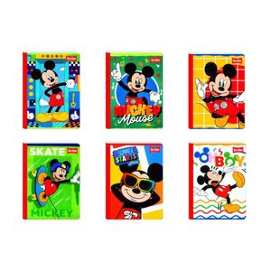 Cuaderno Cosido Scribe Grande Cuadriculado Mickey Mouse 100 Hojas Surtido