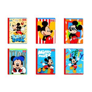 Cuaderno Cosido Scribe Grande Cuadriculado Mickey Mouse 100 Hojas Surtido