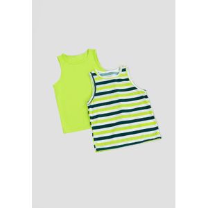 Camisilla Paq X2 Infantil Masculino Multicolor Fi 104535