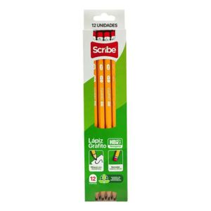 Lapiz Scribe Grafito Scribe X12 Unds