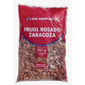 Frijol Olimpica Riego Zaragoza Rosado 500 G