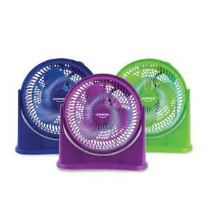 Ventilador de Piso Universal Colores Surtidos 8 Pulg & 3 Vel.