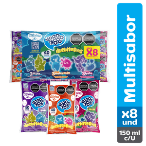 Yogurt Yogo Yogo Alpina 150 G X8 Unds
