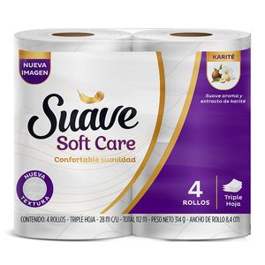 P/HIG SUAVE SOF CARE 28M X4