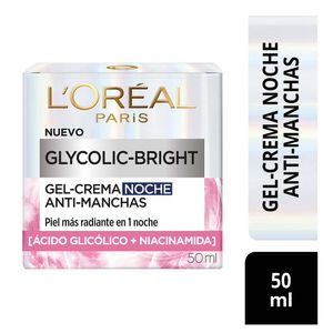 GEL CREM LOREAL NOCHE ACIDO GLYCO 50ML