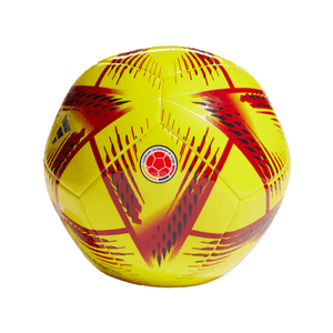 Balon Adidas Al Rihla seleccion Colombia Hombre Color Amarillo Rojo Azul
