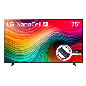 Televisor LG 75 Pulgadas LED UHD 4K 75Nano80Tsa.Awc