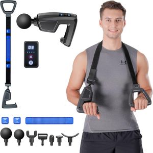 Pistola De Masaje Masajeador Corporal Bandas De Ejercicio