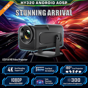 Proyector Portátil Smart Hy320 Android 11 Wifi Bt5.0 300ansi