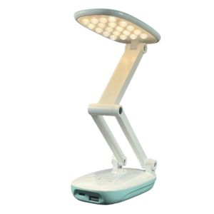 Lampara De Mesa Led Plegable Con Luz Regulable Y  Recargable
