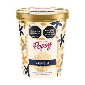 Helado Popsy Vainilla Gourmet 600 G