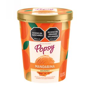 Helado Popsy Mandarina Gourmet 600 G