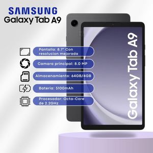 Tablet SAMSUNG Tab A9 De 64GB/4GB - Gris