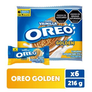 GALLETA OREO GOLDEN BSA 216G