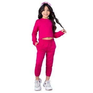 Conjunto Infantil Bebés Fucsia Mp 87285