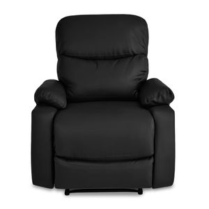 Silla Reclinable Elite Living Velara 100x85x95 Sintetico Negro