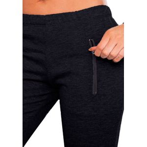 Pantalón Sudadera Mujer Negro Fi 89860